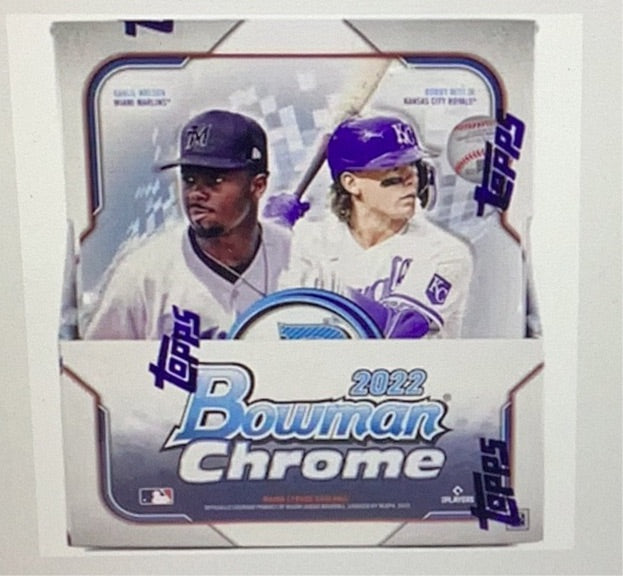 2022 Bowman Chrome Hobby Box Desert Breakers