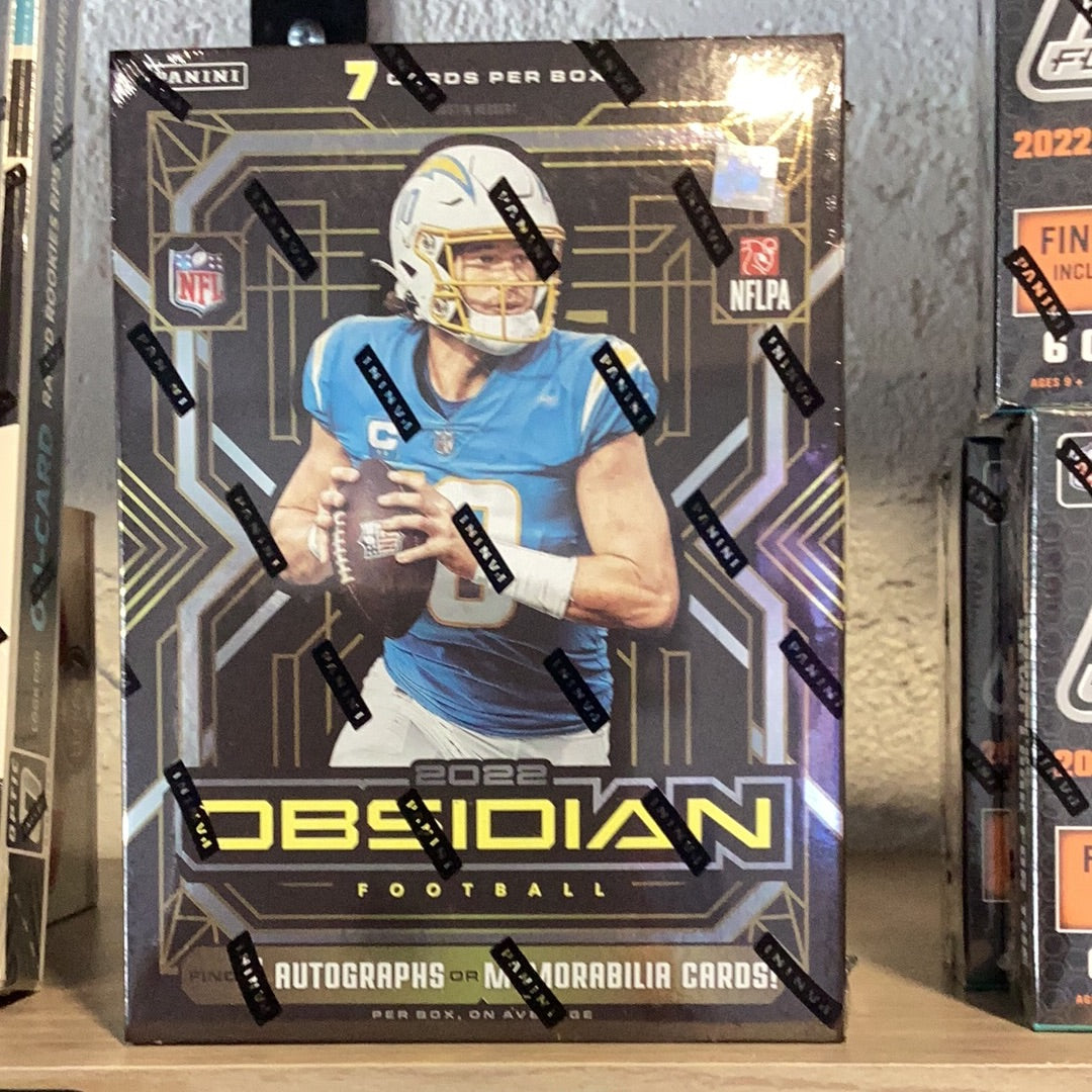 2022 Panini Obsidian Football Hobby Box Desert Breakers