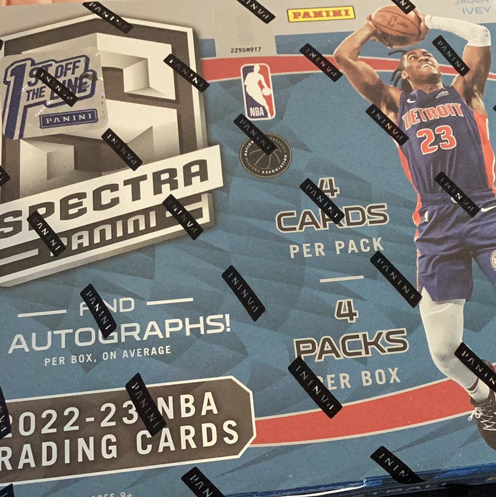2022/23 Panini Spectra First Off The Line Hobby Box