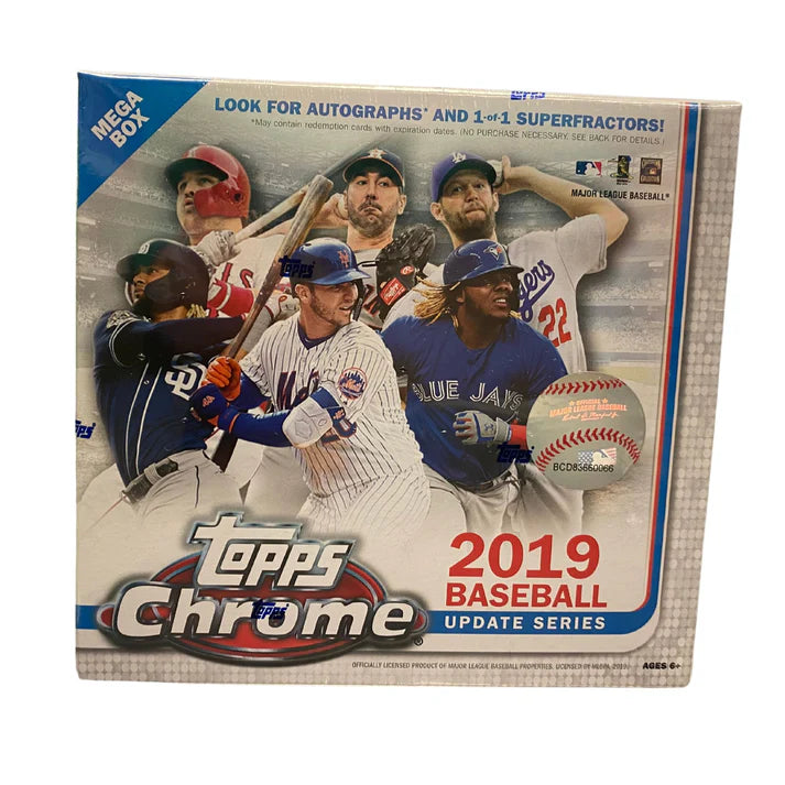 2019 Topps Chrome Update Series Mega Box