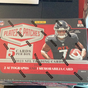 2023 Plates and Patches Hobby Box