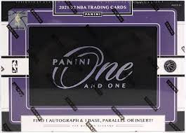 2021-22 Panini Basketball One and One Hobby box