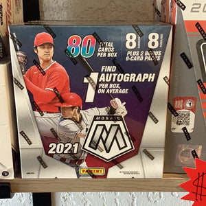 2021 Panini Mosaic MLB Baseball Mega Box
