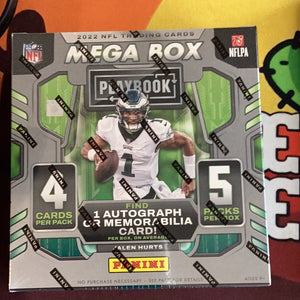 2022 Playbook Football Mega box