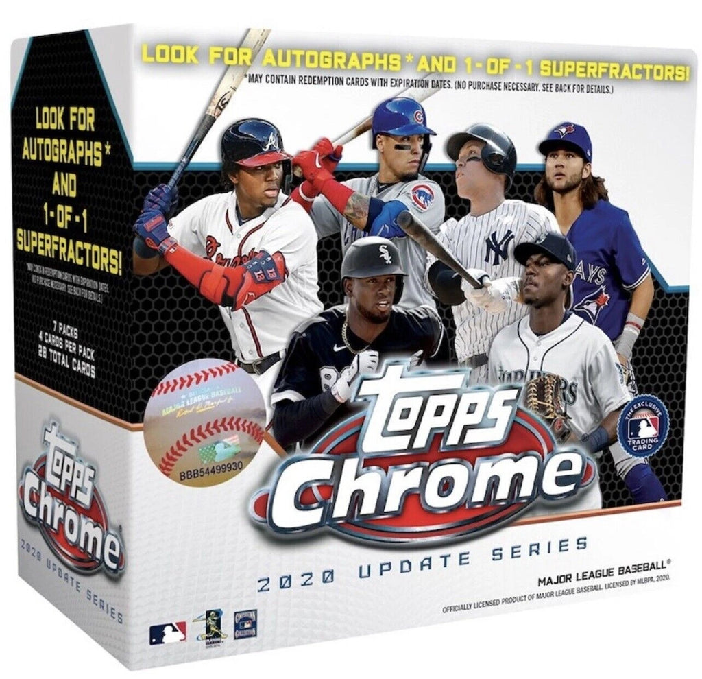 2020 Topps Chrome Update Series Mega Box
