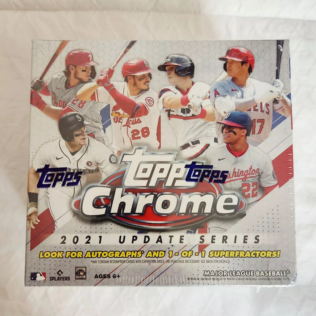 2021 Topps Chrome Update Mega Baseball
