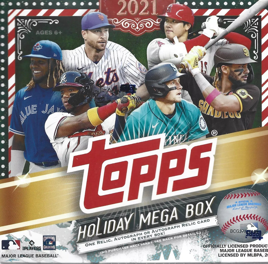 2021 Topps Holiday Baseball Mega box