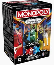 2024-25 Panini Prizm Monopoly NBA Blaster Box