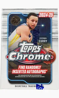 2025 Topps Chrome Basketball Blaster Box