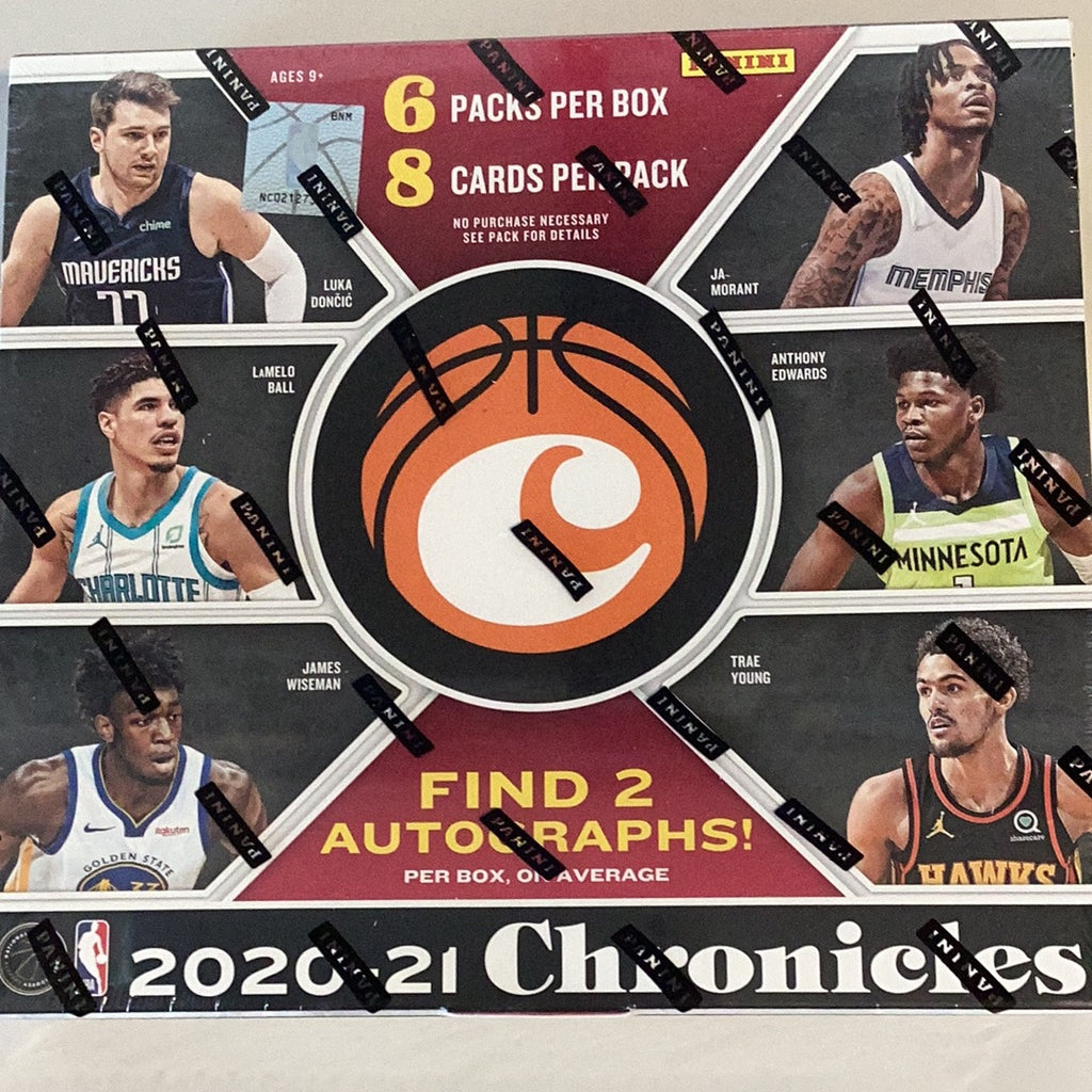 2020/21 Chronicles Basketball Factory Sealed 12 Hobby