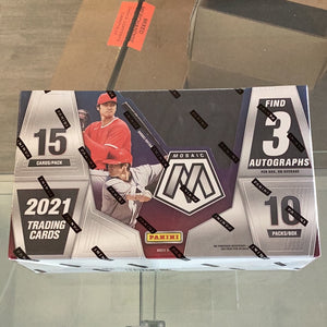 2021 Panini Mosaic Baseball Hobby Box