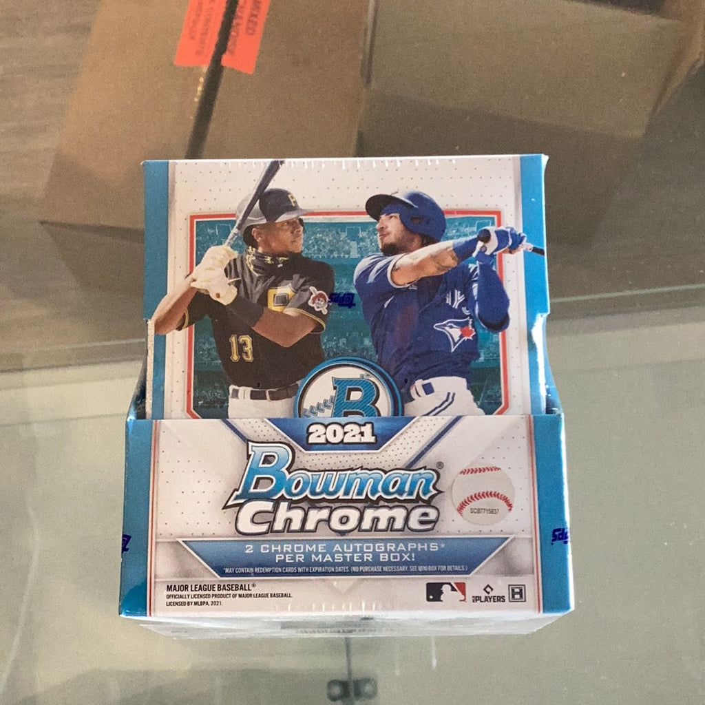 2021 Bowman Chrome Baseball Hobby Box