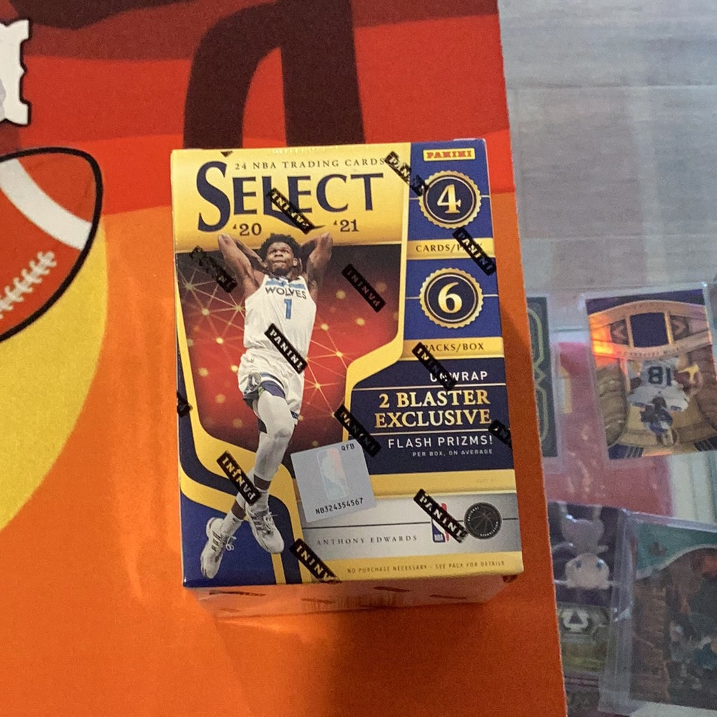 2020/21 Panini Select Basketball 6-Pack Blaster Box (Flash Prizms!)