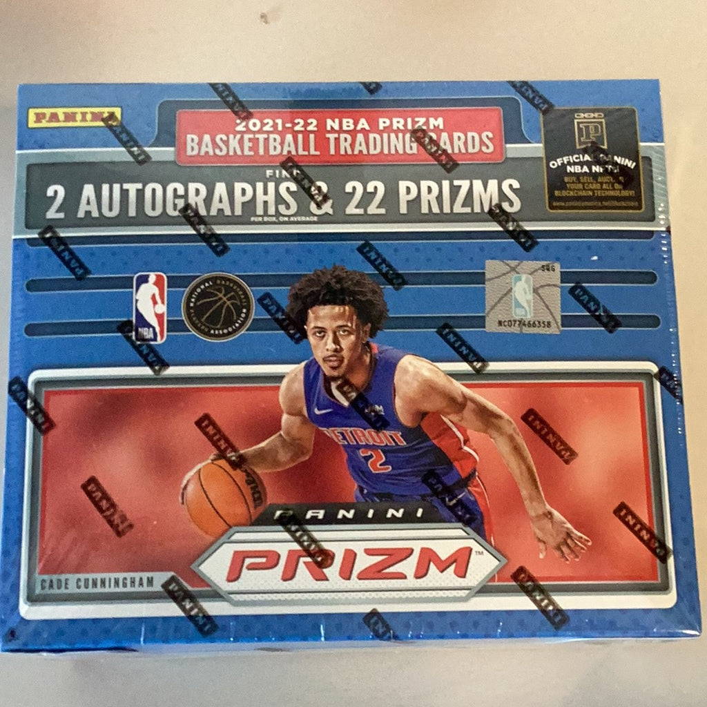 2021/22 PANINI PRIZM BASKETBALL HOBBY BOX first off the line