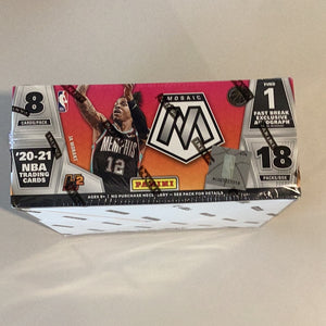 2020/21 Panini Mosaic Fast Break Basketball Hobby Box